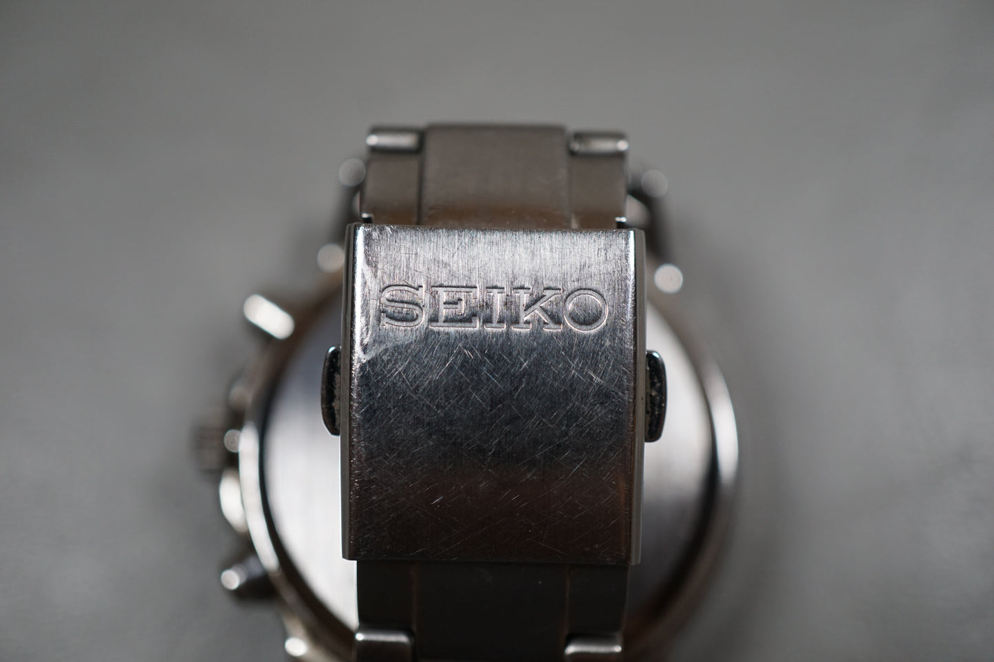 Seiko Spirit SBPJ001 V198 Ice Blue Dial Perpetual Solar Quartz Watch