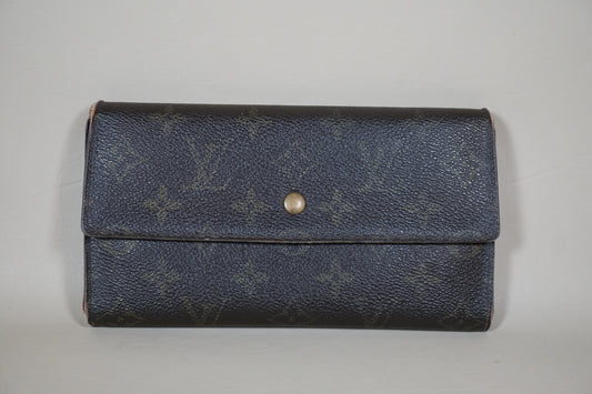 Louis Vuitton Monogram Porte Tresor International M61215 Wallet