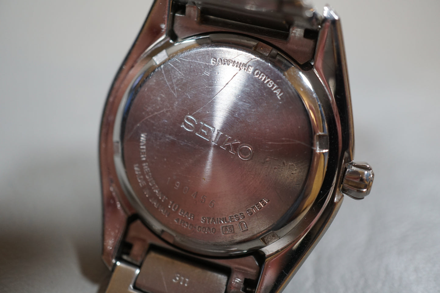 Seiko Presage SRP175J1 4R36 Black Red Textured Dial Automatic Watch