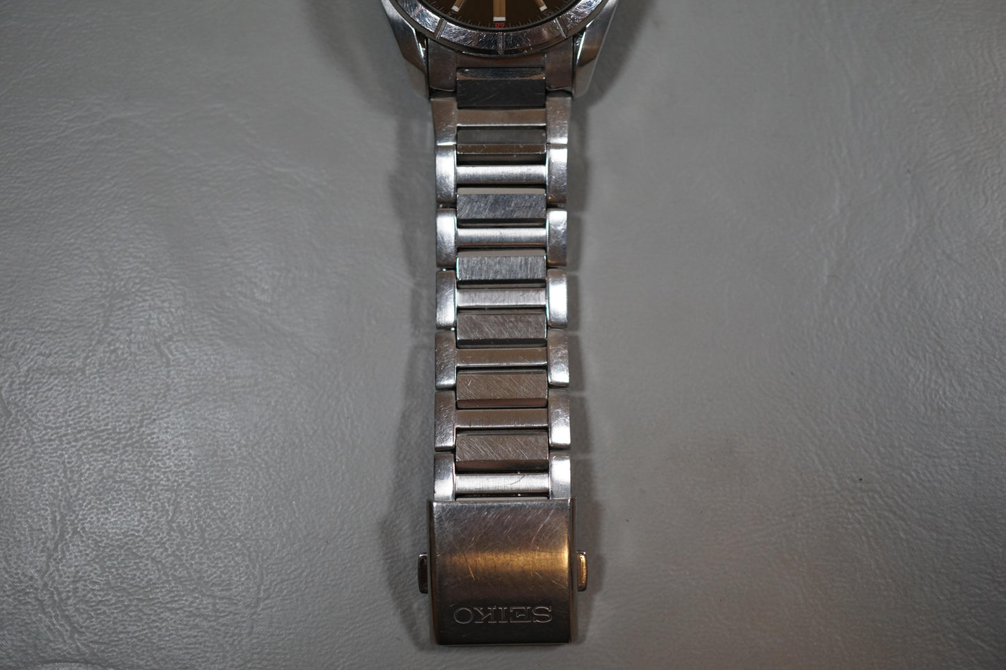 Seiko Presage SRP175J1 4R36 Black Red Textured Dial Automatic Watch