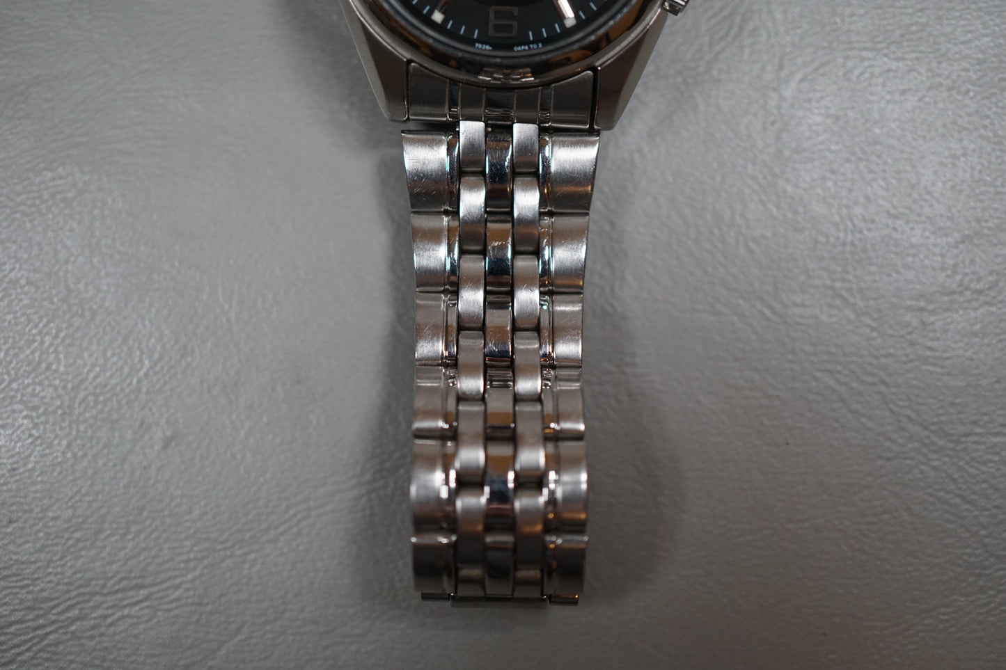Seiko 5 SNK393 7S26 Black Textured Dial Automatic Watch