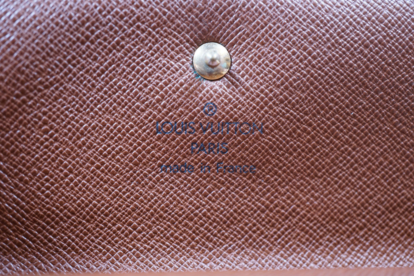 Louis Vuitton Monogram Porte Tresor International M61215 Wallet