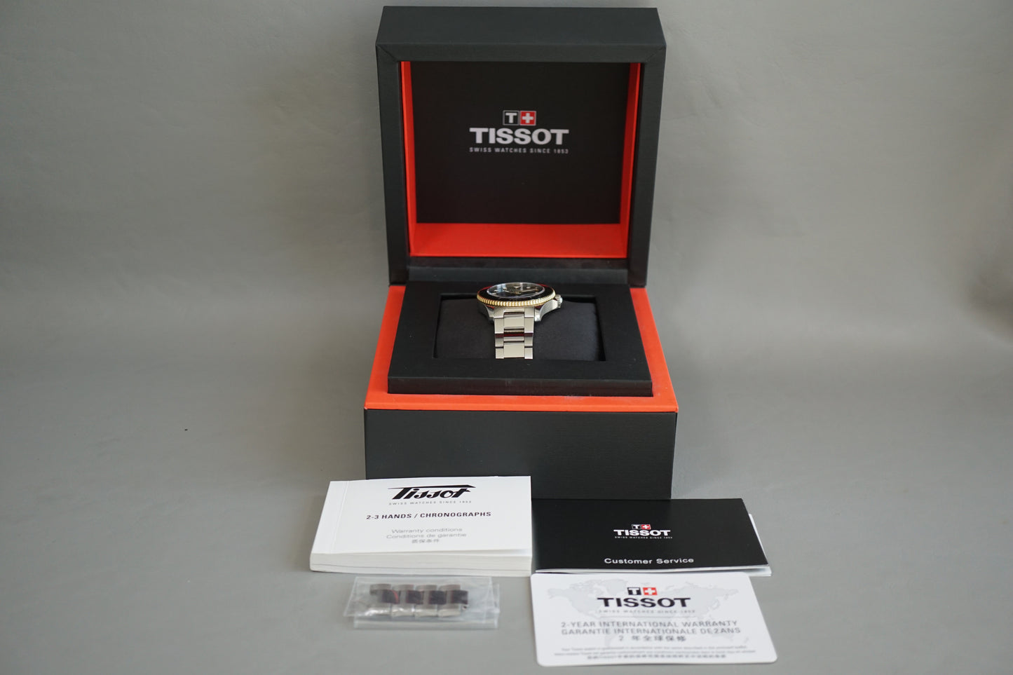 Tissot Seastar 1000 T120.210.21.051.00 36mm Black Gold Tone Dial Quartz Watch