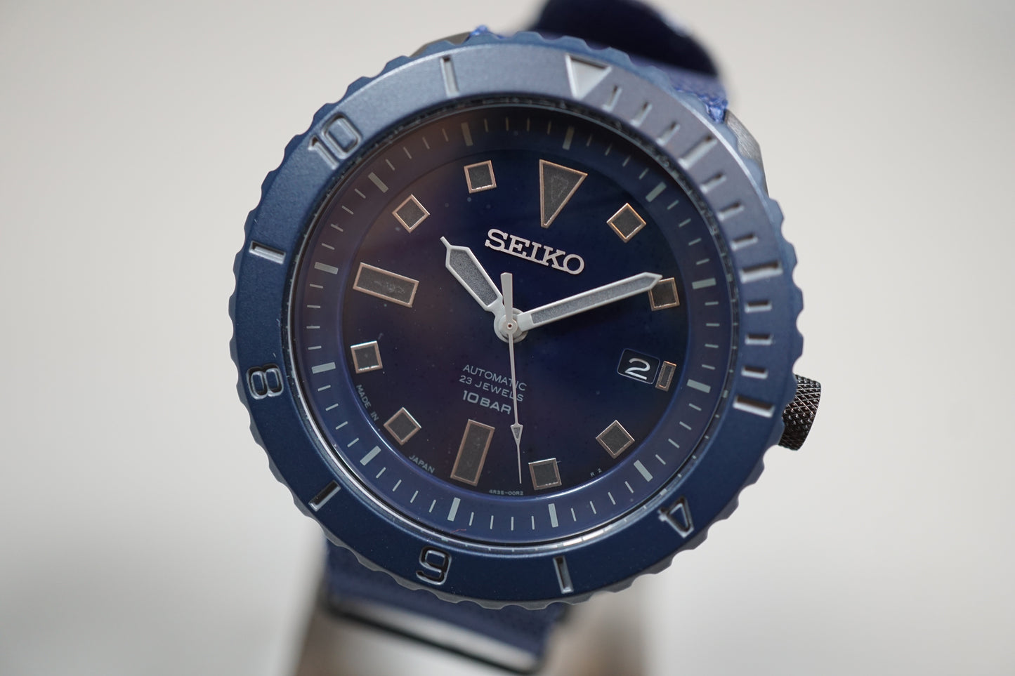 Seiko Spirit SCVE033 4R35 Nano Universe Blue Ghost Automatic Watch