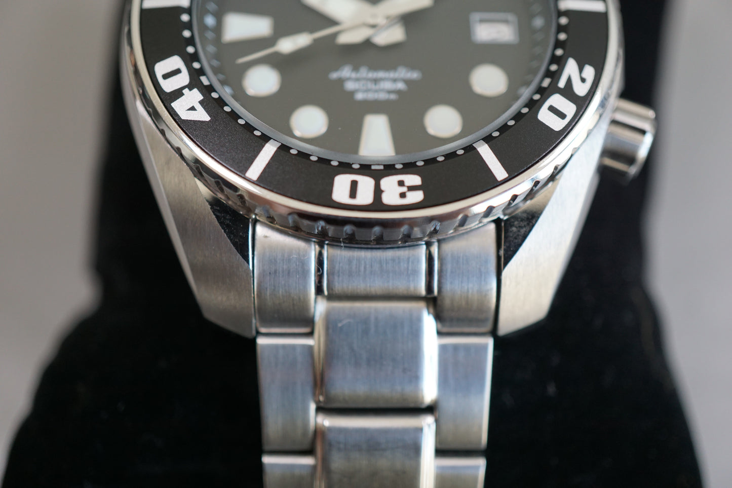 Seiko Prospex SBDC001 6R15 First Gen Black Sumo Divers Automatic Watch