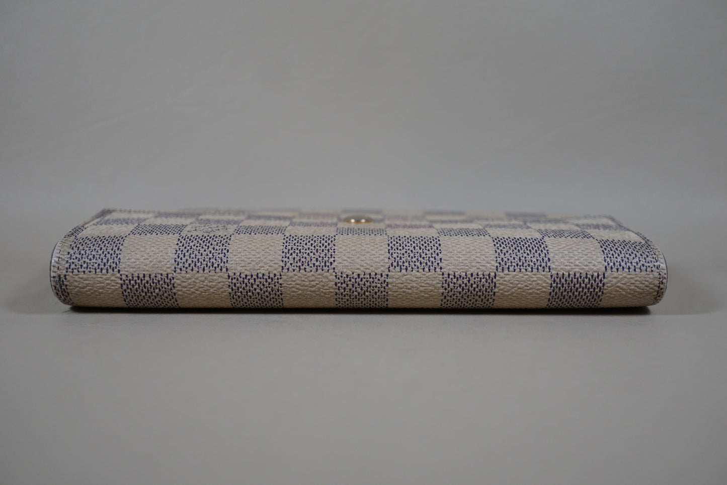 Louis Vuitton Damier Azur Porte International Tresor Trifold Long N61732 Wallet