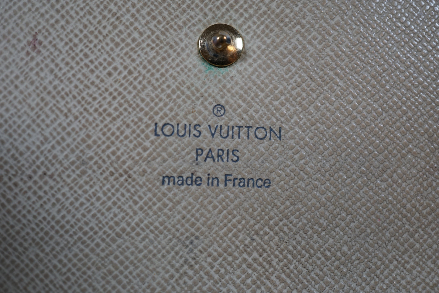 Louis Vuitton Damier Azur Porte International Tresor Trifold Long N61732 Wallet