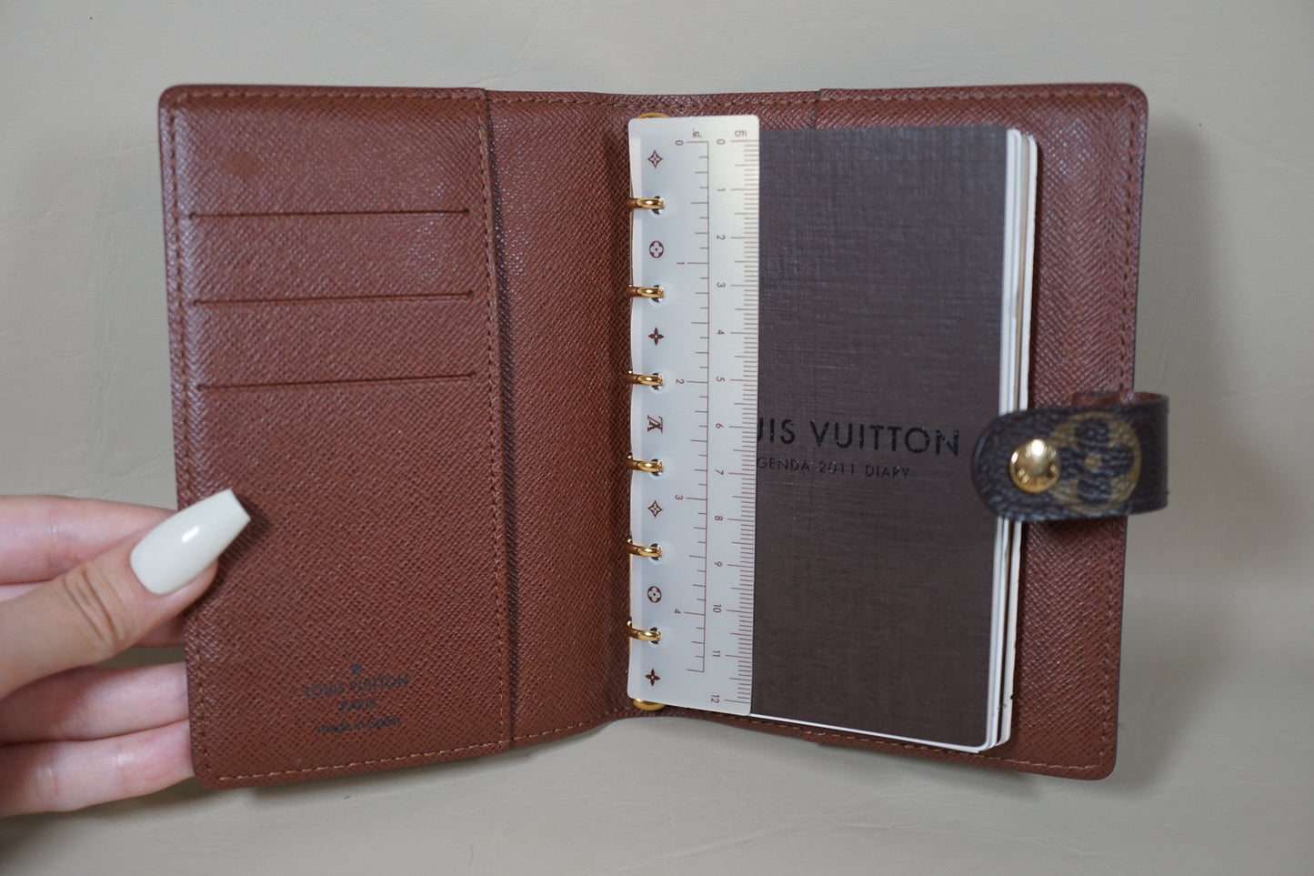 Louis Vuitton Small Ring Agenda Cover Monogram R20005 Organizer Planner