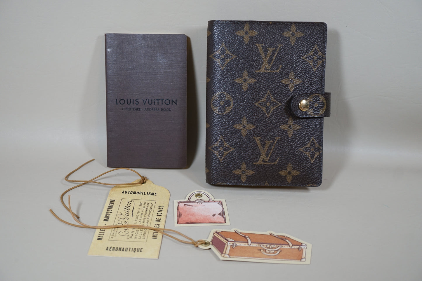 Louis Vuitton Small Ring Agenda Cover Monogram R20005 Organizer Planner