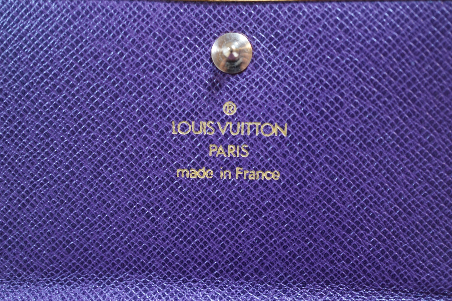 Louis Vuitton Yellow Epi Portomone Bie Cult Credit M63489 Wallet