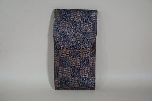 Louis Vuitton Damier Ebene Tobacco N63024 Cigarette Case