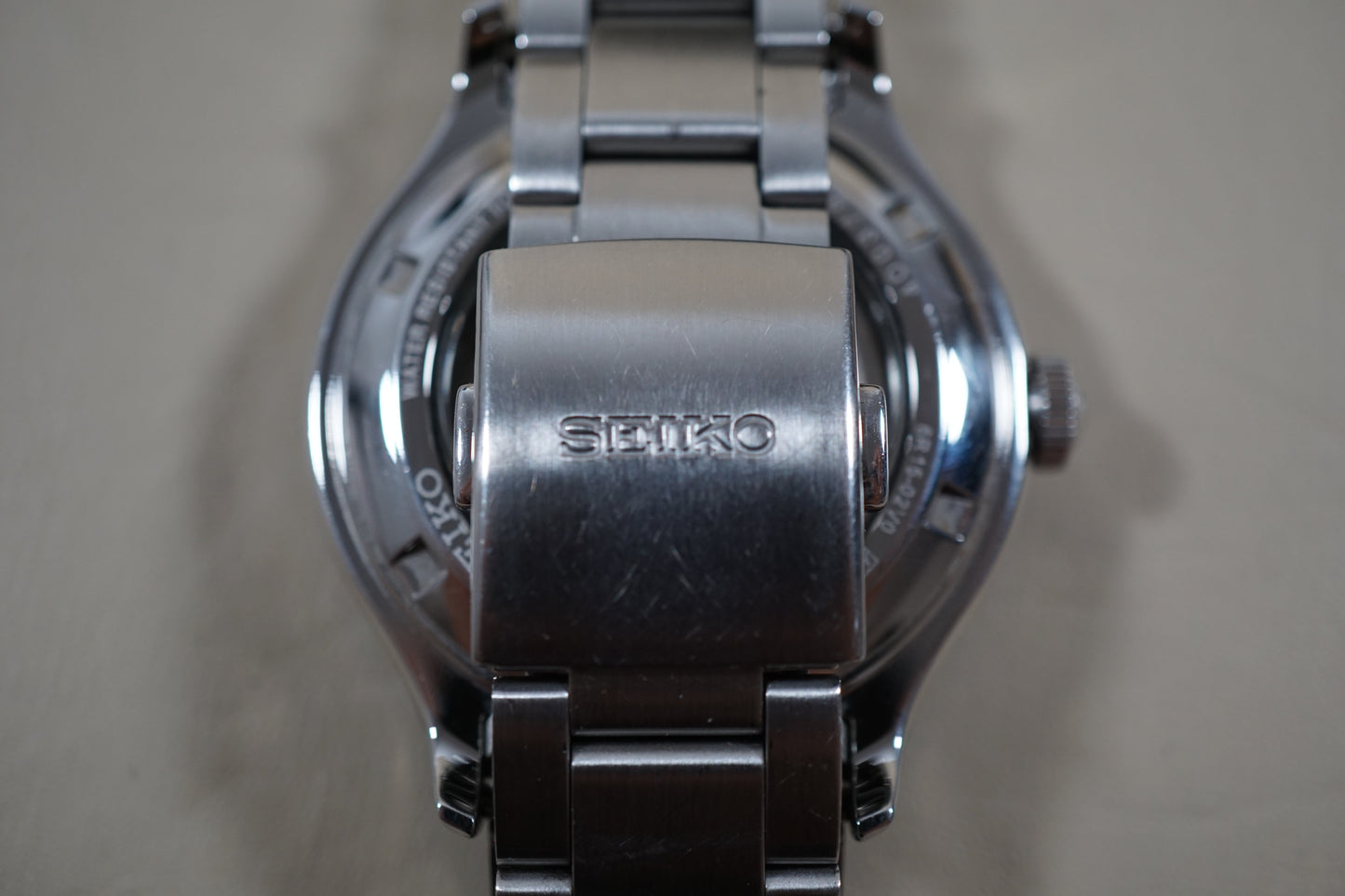 Seiko SARG013 6R15 JDM Sports Black Automatic Box Papers