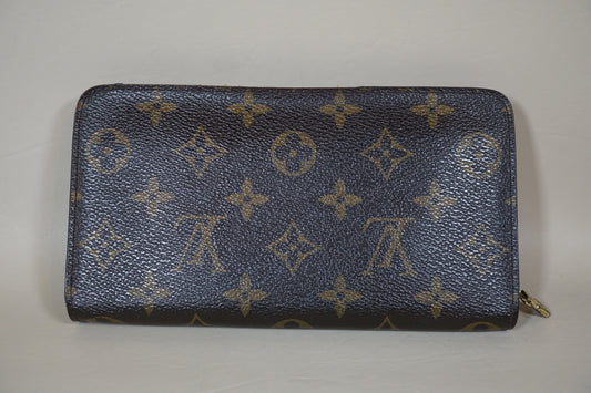 Louis Vuitton Monogram Portomone Zipper Round Long M61727 Wallet