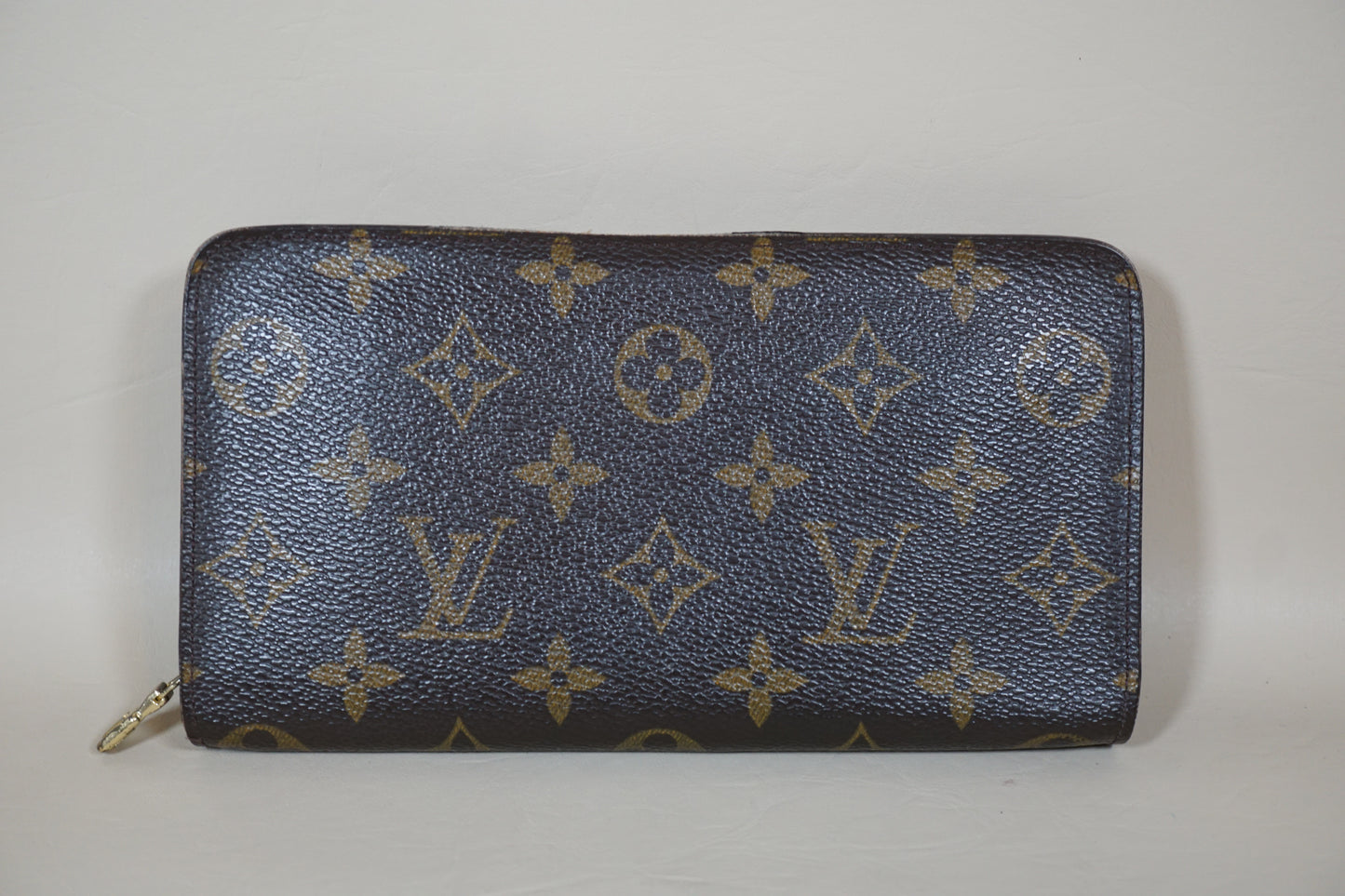 Louis Vuitton Monogram Portomone Zipper Round Long M61727 Wallet