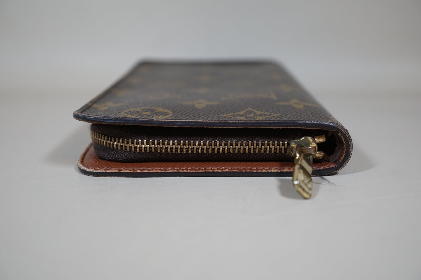 Louis Vuitton Monogram Portomone Zipper Round Long M61727 Wallet