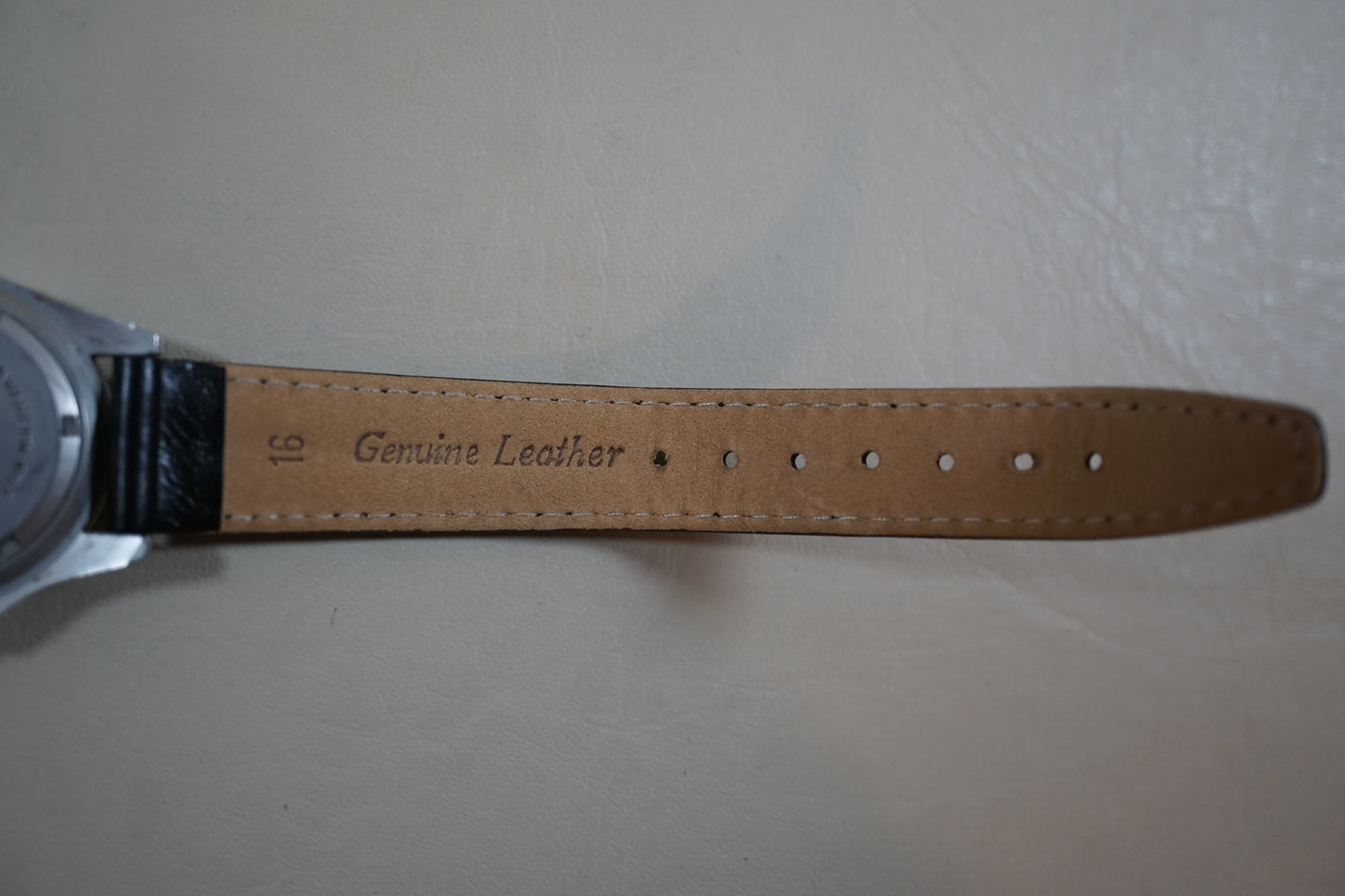 Vintage Hamilton x LL Bean Khaki 8587 Rare Ladies Black Dial Quartz