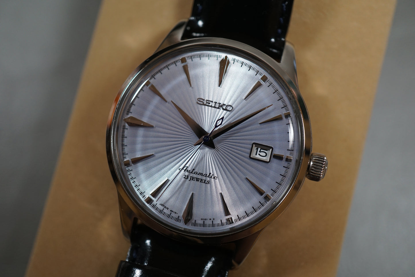 Seiko Presage SARB065 6R15 Original Cocktail Time Ice Blue Automatic Watch