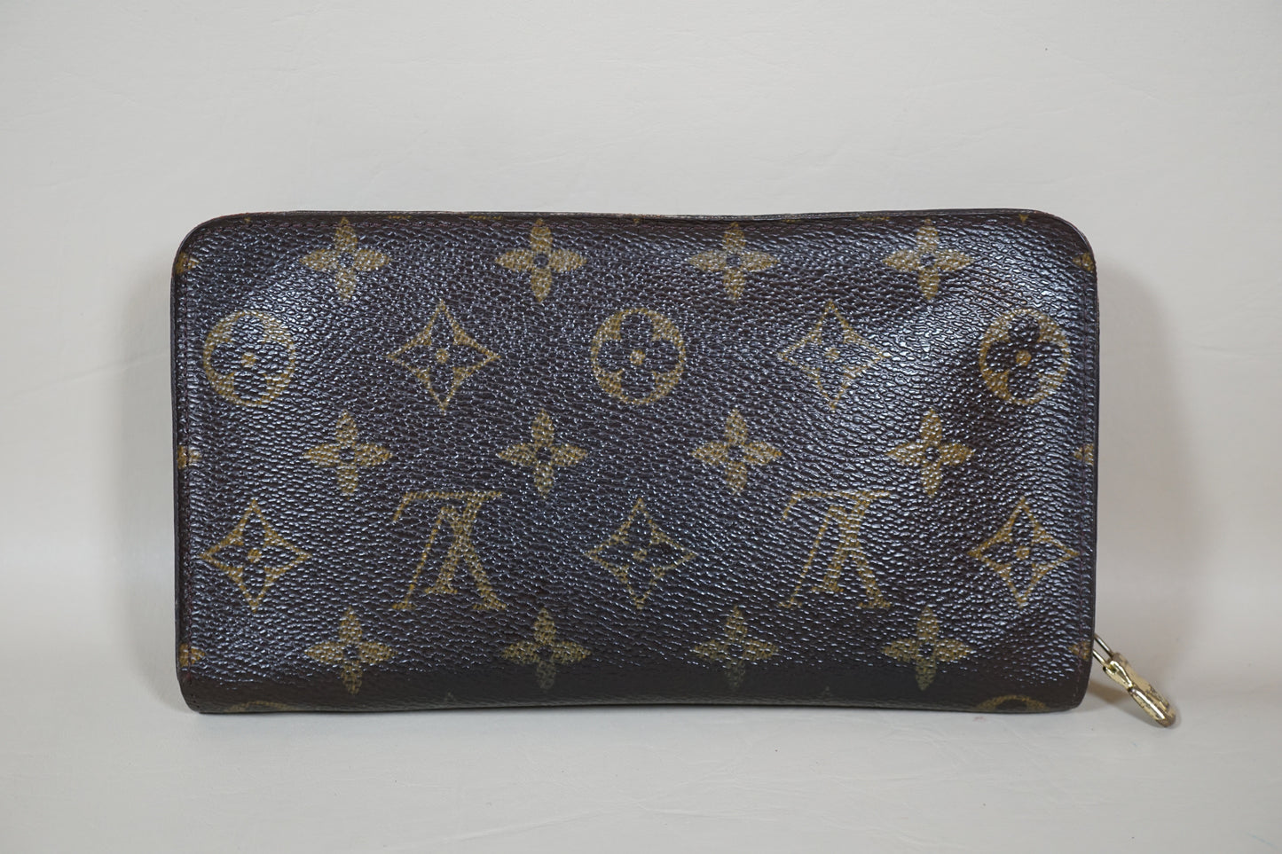 Louis Vuitton Monogram Portomone Zipper Round Long M61727 Wallet