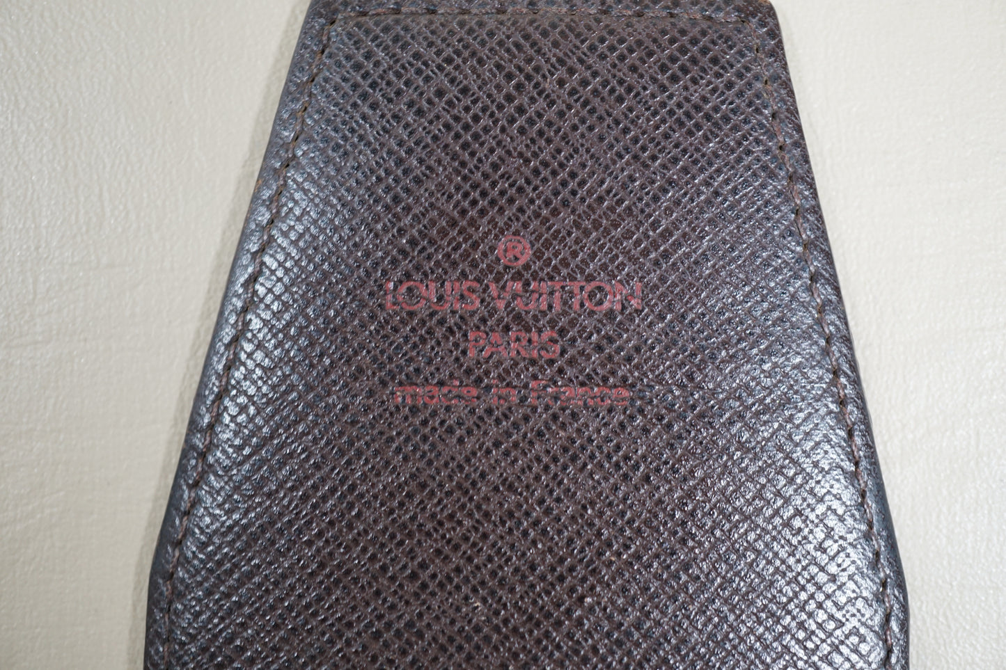 Louis Vuitton Damier Ebene Tobacco N63024 Cigarette Case