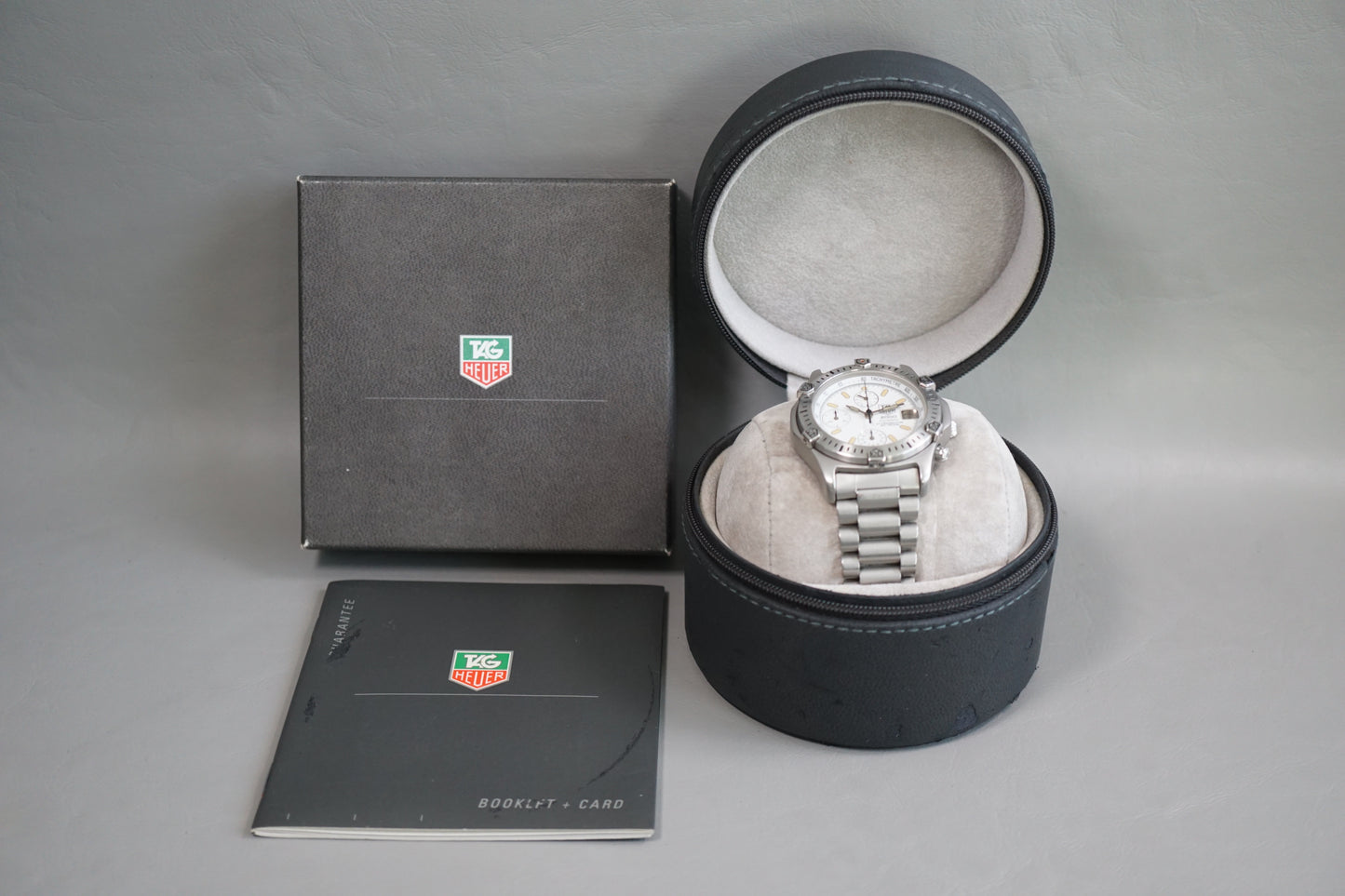 Tag Heuer 2000 169.806 200 Meters White Dial Chronograph Automatic Watch