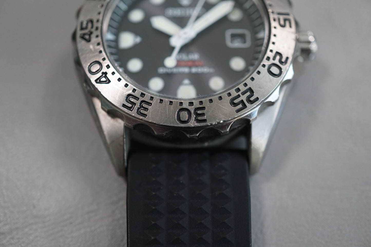 Seiko Prospex SBCB007 V147 Titanium Divers 200M Solar Quartz Watch