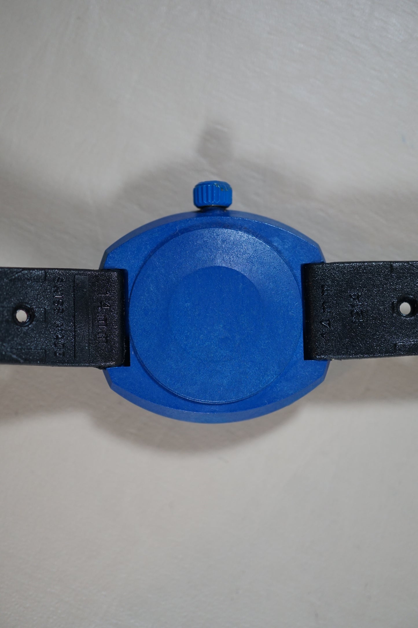 Vintage Wilson Mini Diver 17 JEWELS Blue Swiss Hand-wound Mechanical
