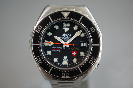 Luxor Neptune DPW Z1000 Professional Military Diver Swiss Automatic Watch