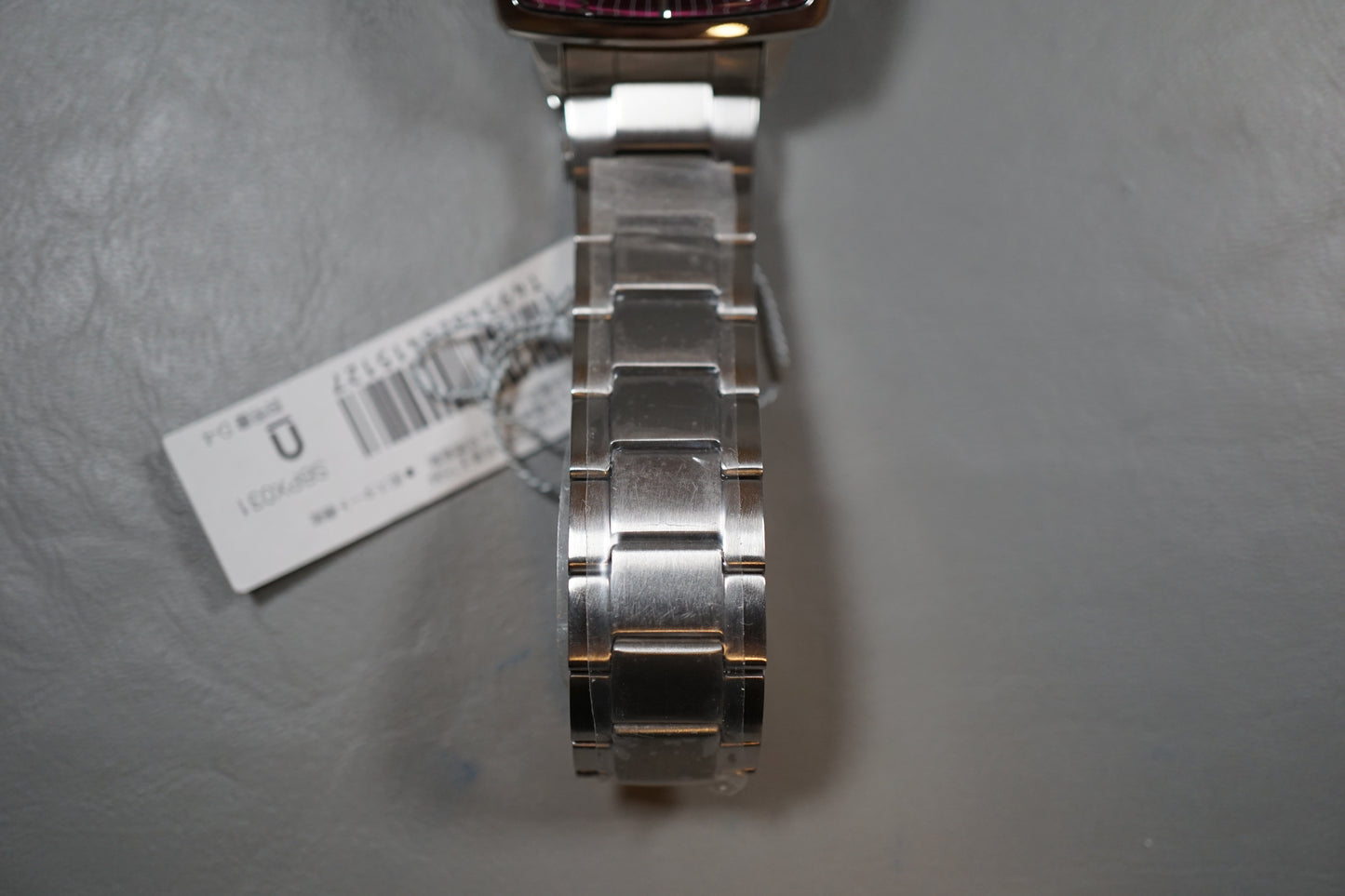 NOS Unworn Seiko Spirit SBPX031 V158 JDM Square Solar Quartz Watch