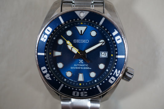 Seiko Prospex SBDC069 6R15 Blue Coral Sumo Divers 200m Automatic