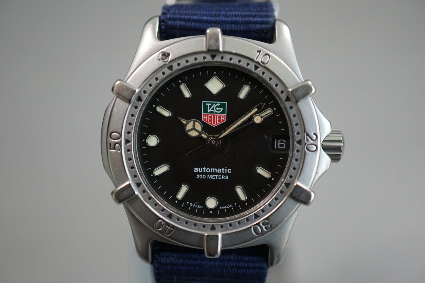 Tag Heuer 2000 669.213F Grey Dial 200M Automatic Watch