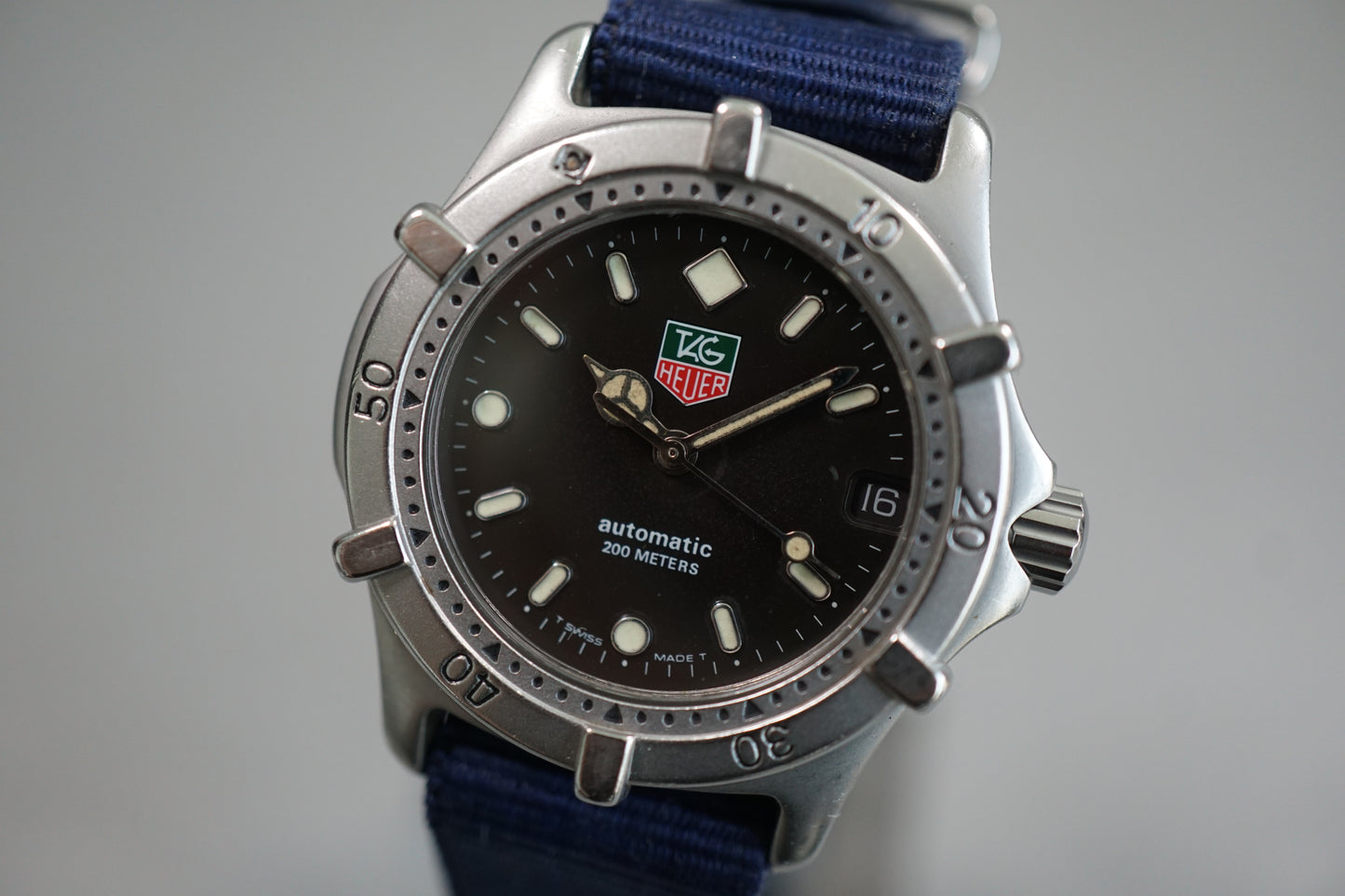 Tag Heuer 2000 669.213F Grey Dial 200M Automatic Watch