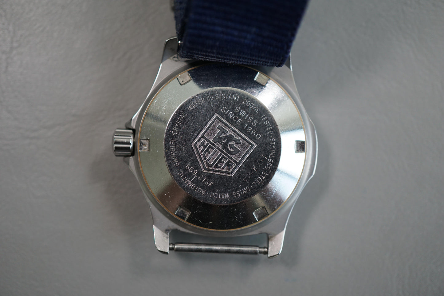 Tag Heuer 2000 669.213F Grey Dial 200M Automatic Watch