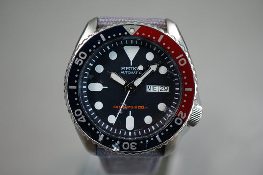Seiko SKX009 7S26 Pepsi Divers 200M Automatic Watch Original Condition