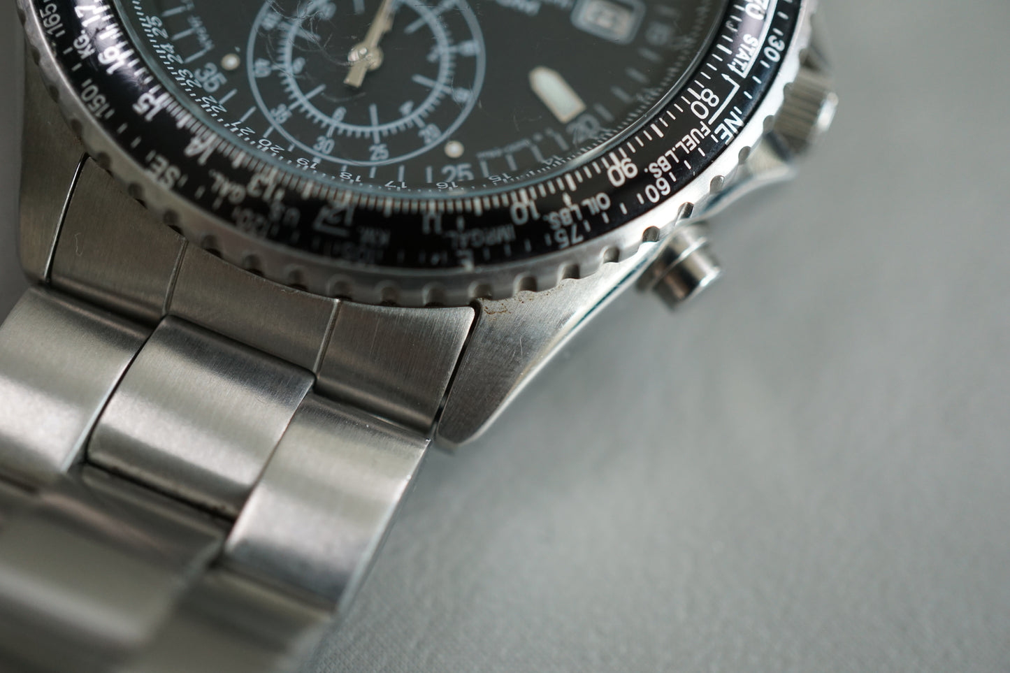 Seiko SND253 7T92 Flightmaster Pilot Chronograph Quartz Watch