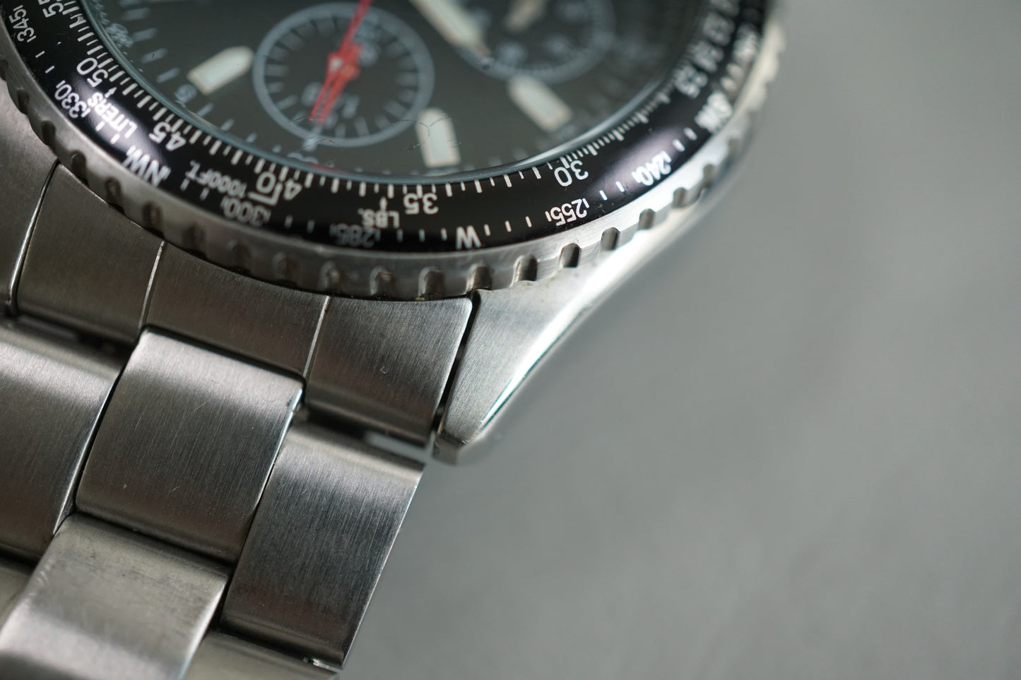 Seiko SND253 7T92 Flightmaster Pilot Chronograph Quartz Watch