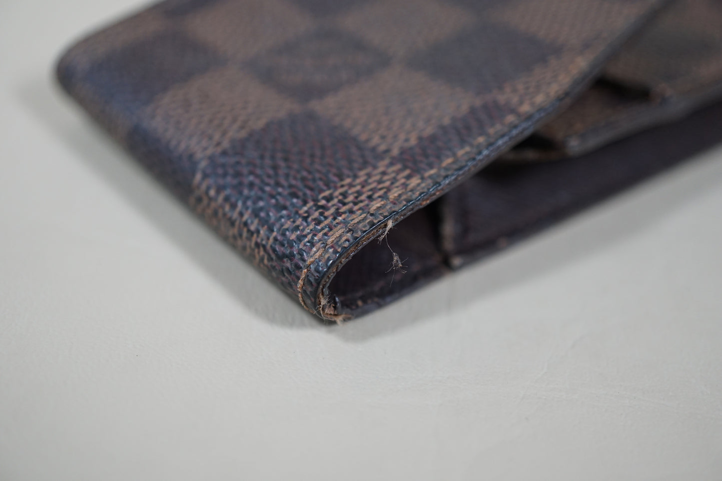 Louis Vuitton Damier Ebene Tobacco N63024 Cigarette Case