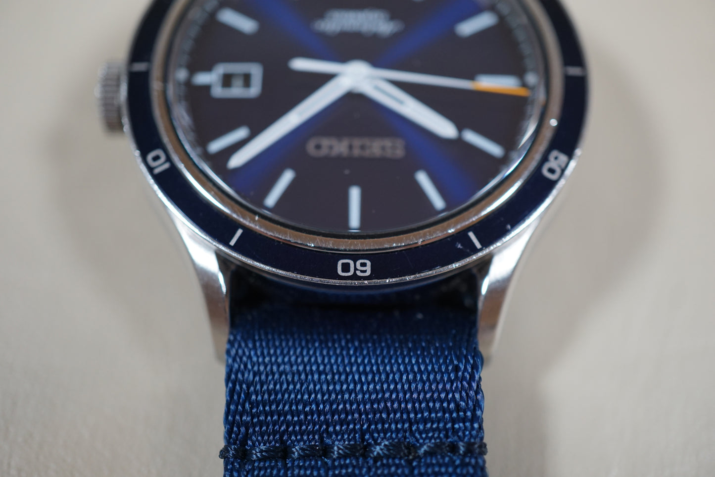 Seiko SARG015 6R15 JDM Sunburst Blue Automatic