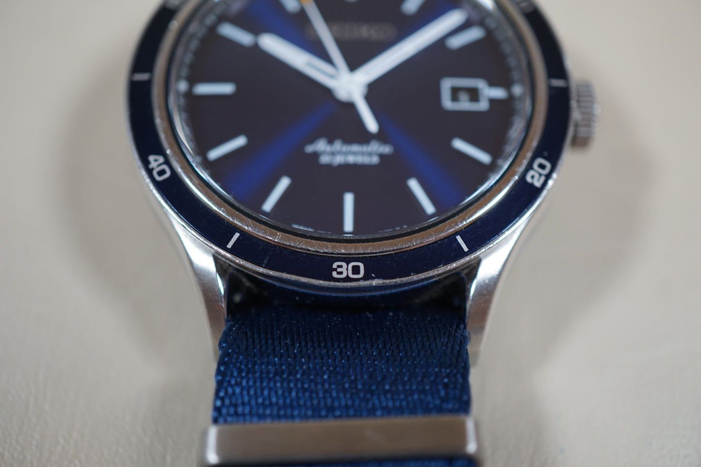 Seiko SARG015 6R15 JDM Sunburst Blue Automatic