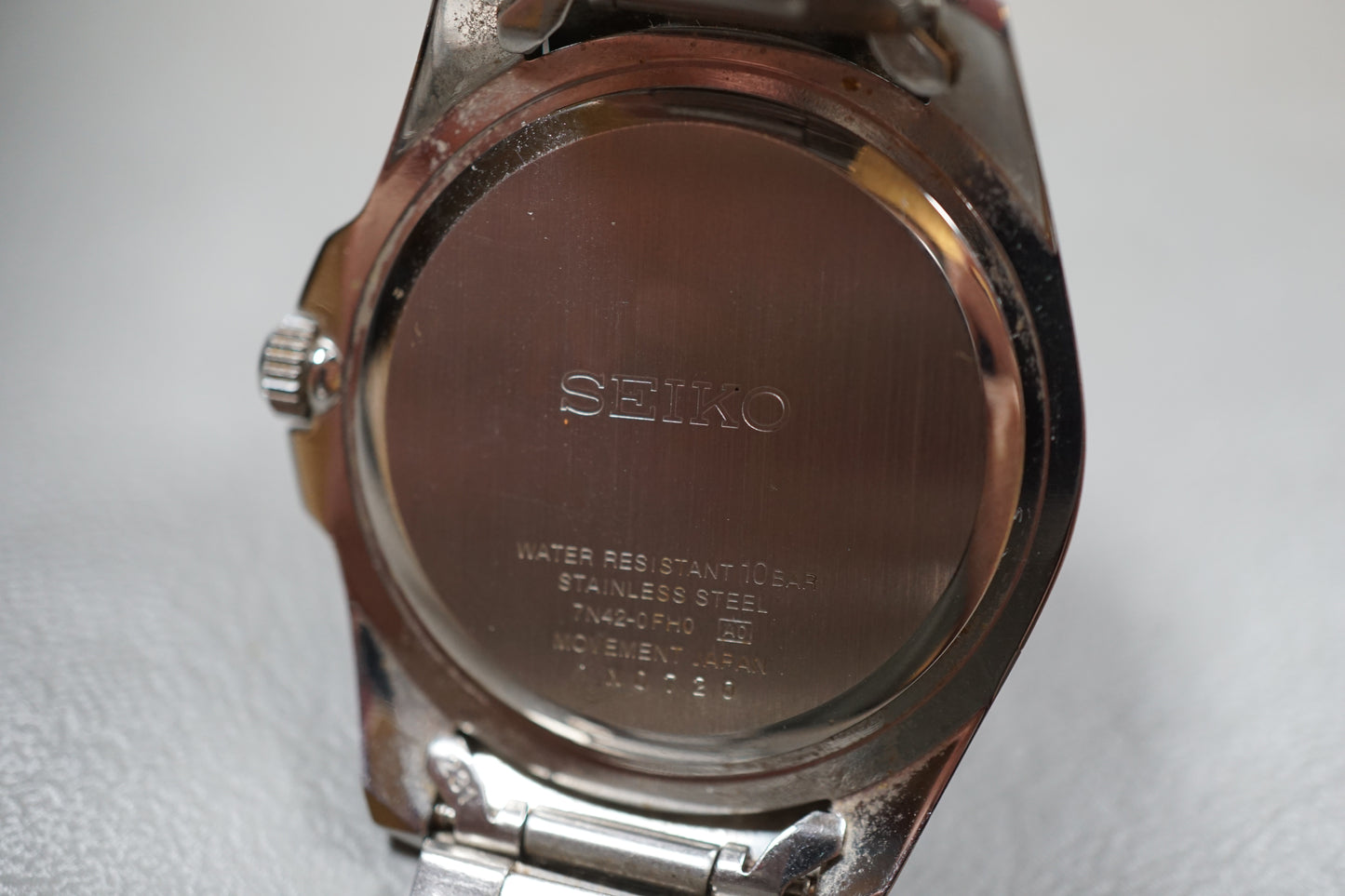 Seiko SGEF81 7N42 Black Dial Dress Quartz Watch