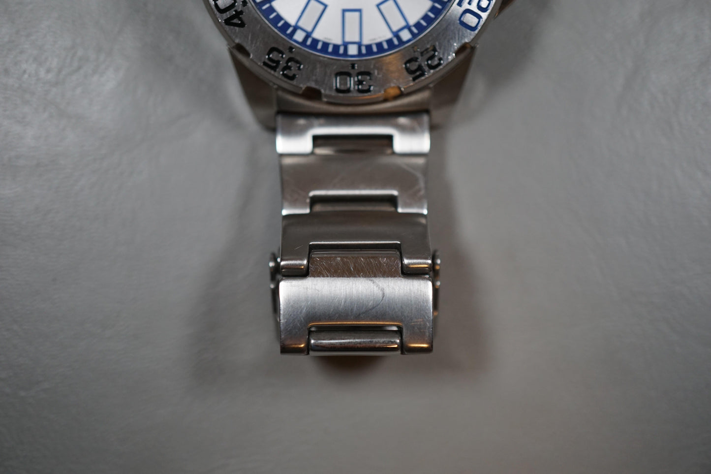 Seiko 5 Sports SRP481 4R36 White Blue "Baby Ice Monster" Automatic Watch