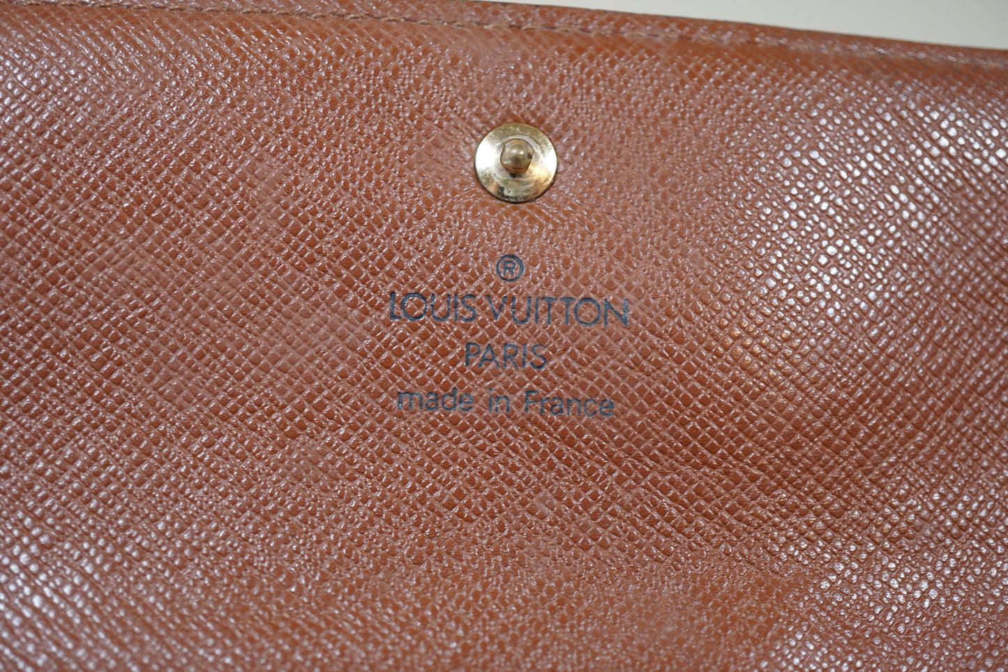 Louis Vuitton Monogram Porte Tresor International M61215 Wallet