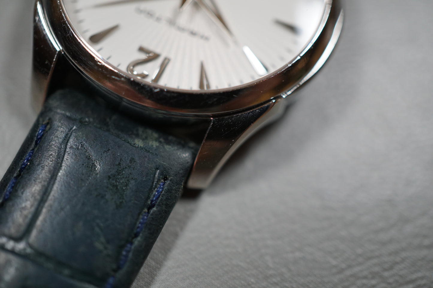 Hamilton Jazzmaster H42211655 Textured White Dial Ladies Quartz Watch