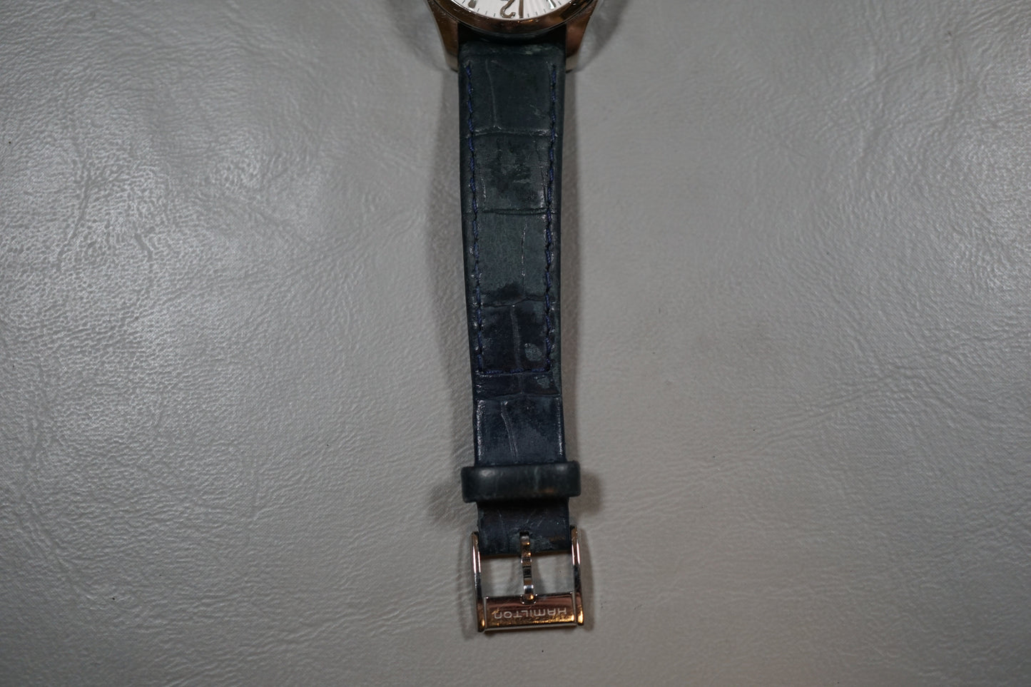 Hamilton Jazzmaster H42211655 Textured White Dial Ladies Quartz Watch