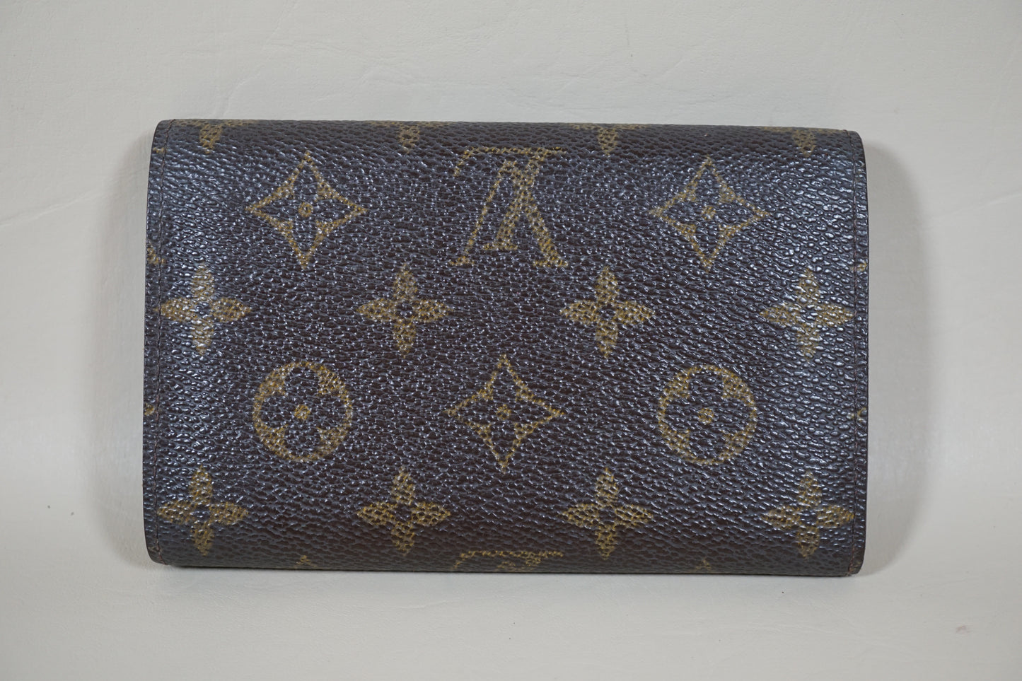 Louis Vuitton Portomone Bier Tresor Monogram M61730 Wallet Broken Zipper