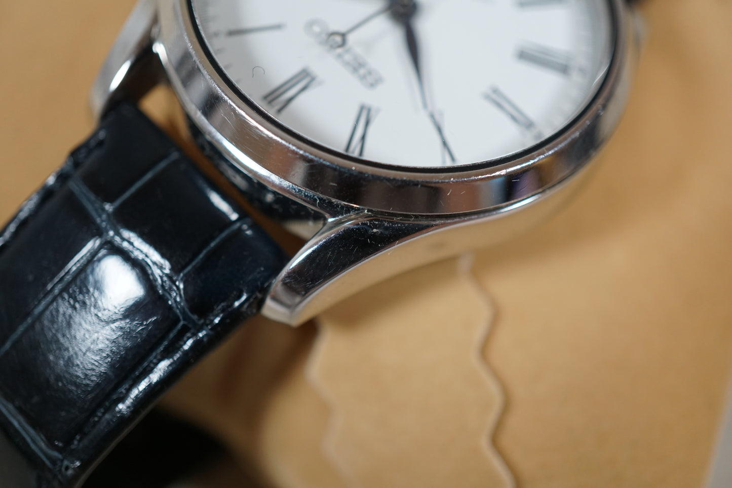 Seiko Presage SARX019 6R15 White Enamel Dial Automatic