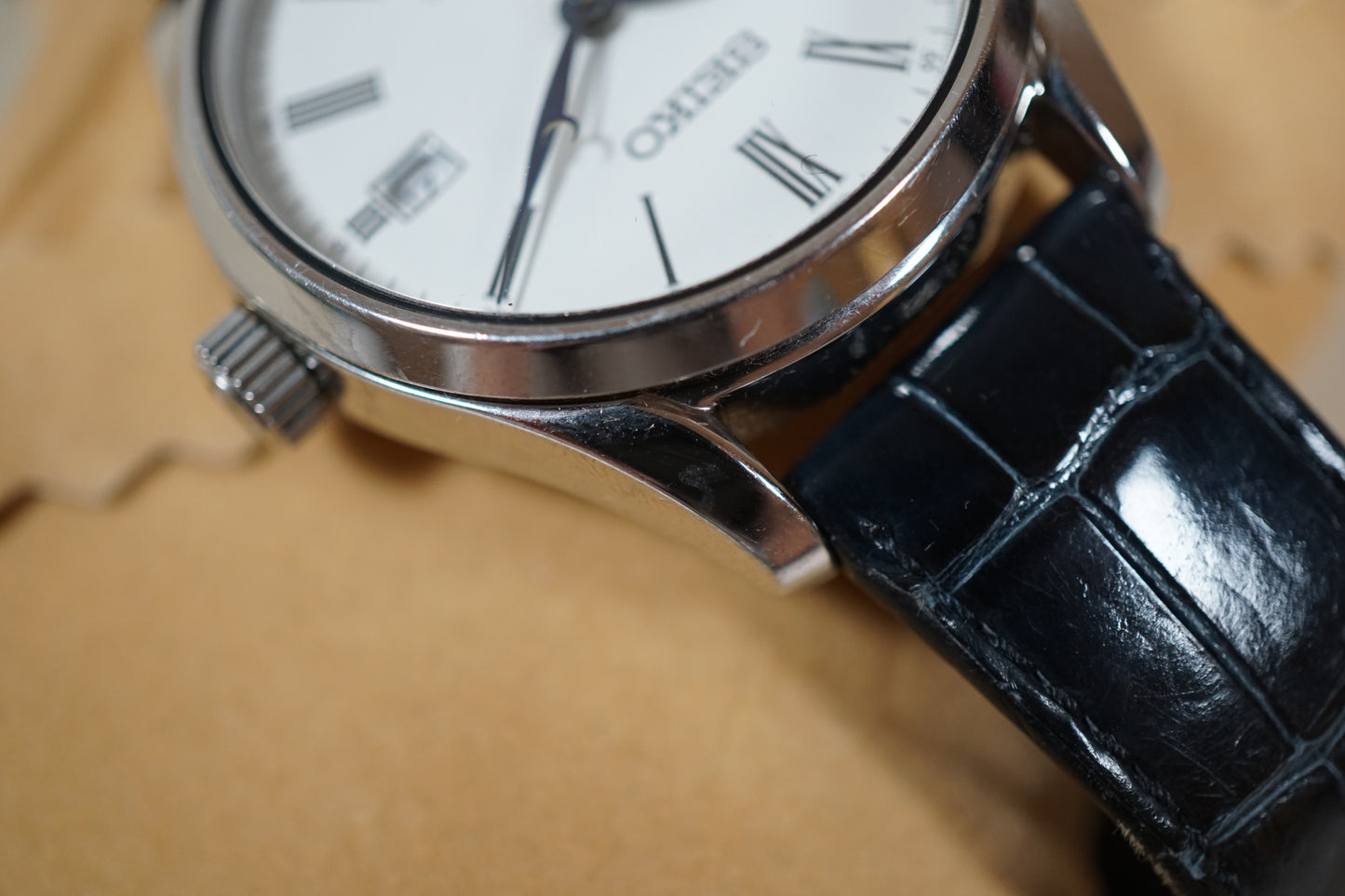 Seiko Presage SARX019 6R15 White Enamel Dial Automatic
