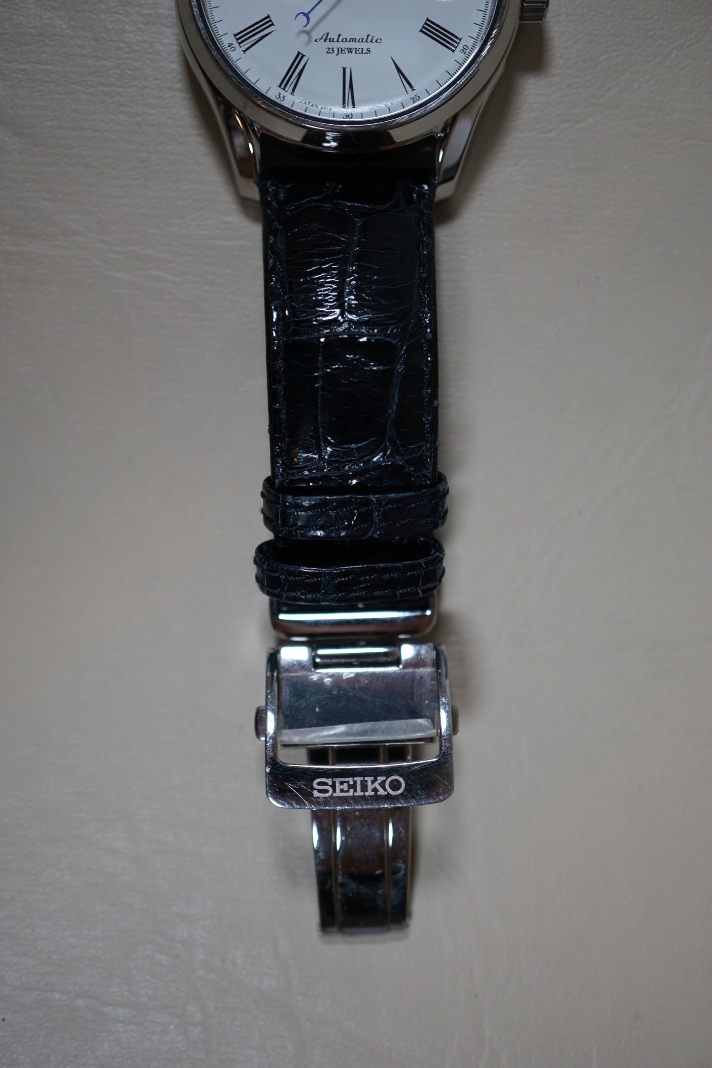Seiko Presage SARX019 6R15 White Enamel Dial Automatic