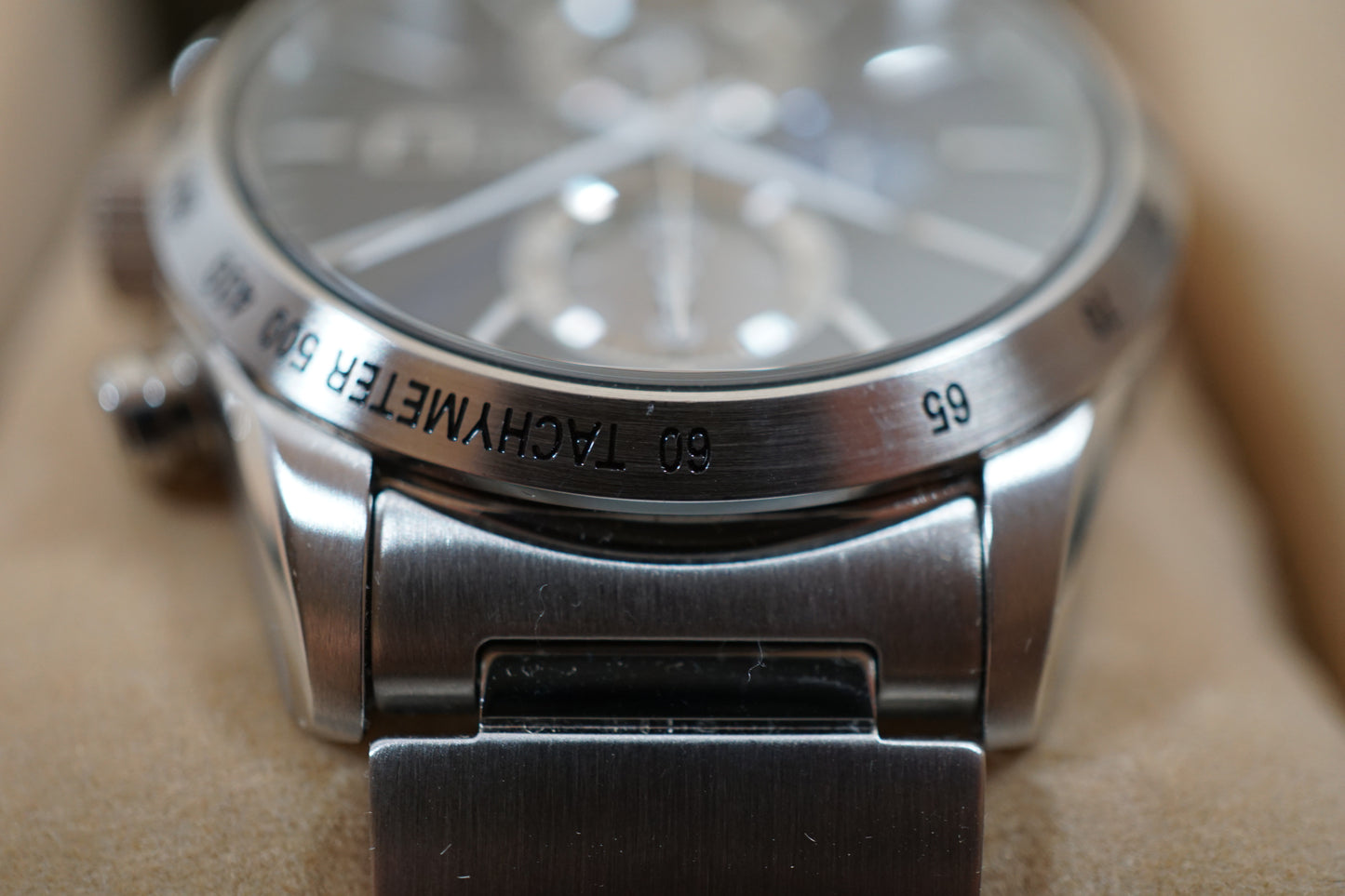Seiko Spirit SBPY115 V172 Chonograph Blue Solar Quartz