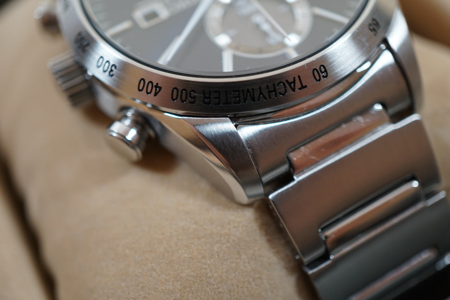 Seiko Spirit SBPY115 V172 Chonograph Blue Solar Quartz
