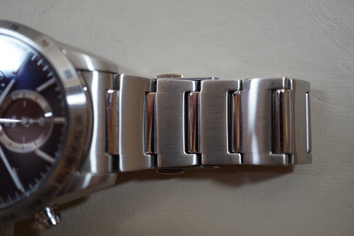 Seiko Spirit SBPY115 V172 Chonograph Blue Solar Quartz